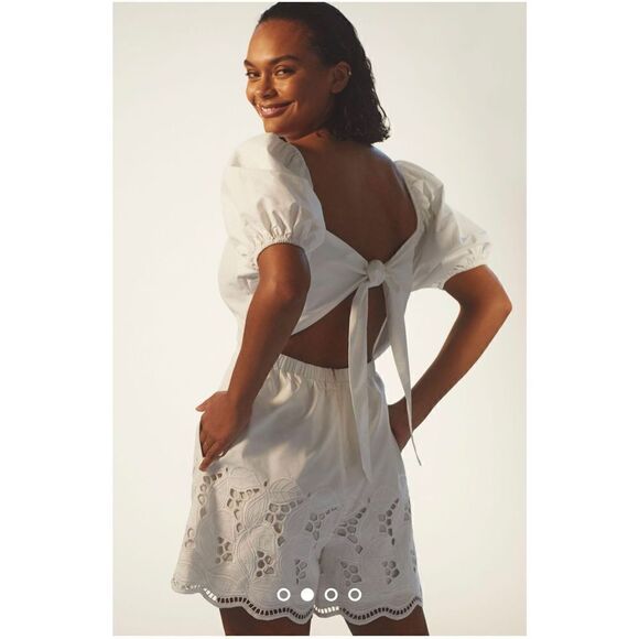 Anthropologie - Ranna Gill Shiffly Romper size xs - Picture 2 of 10